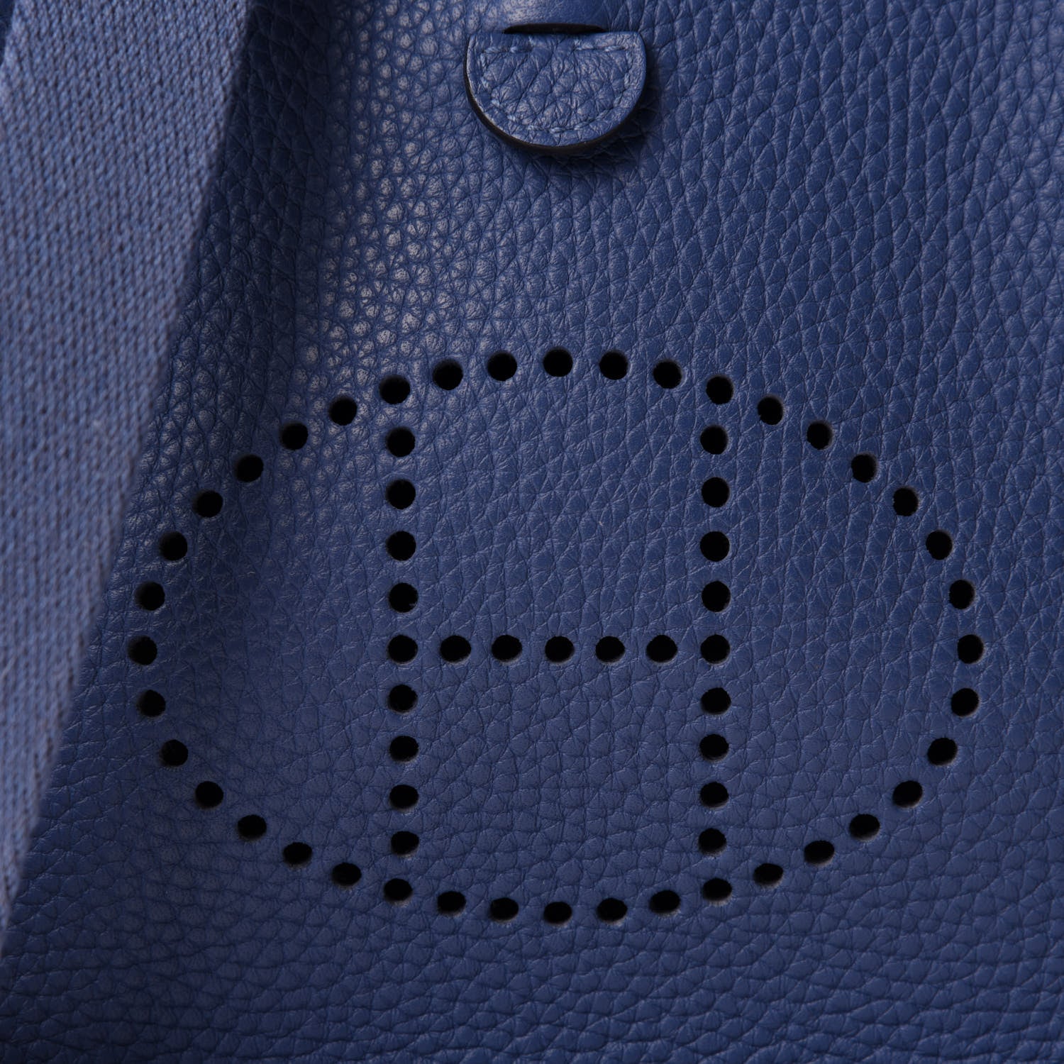 Hermes Taurillon Clemence Evelyne TPM Bleu Brighton 10 of 11