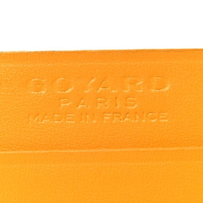Goyard Goyardine Saint Sulpice Card Holder Yellow 6 of 9