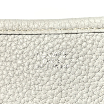 Hermes Taurillon Clemence Evelyne III PM Gris Perle 6 of 10
