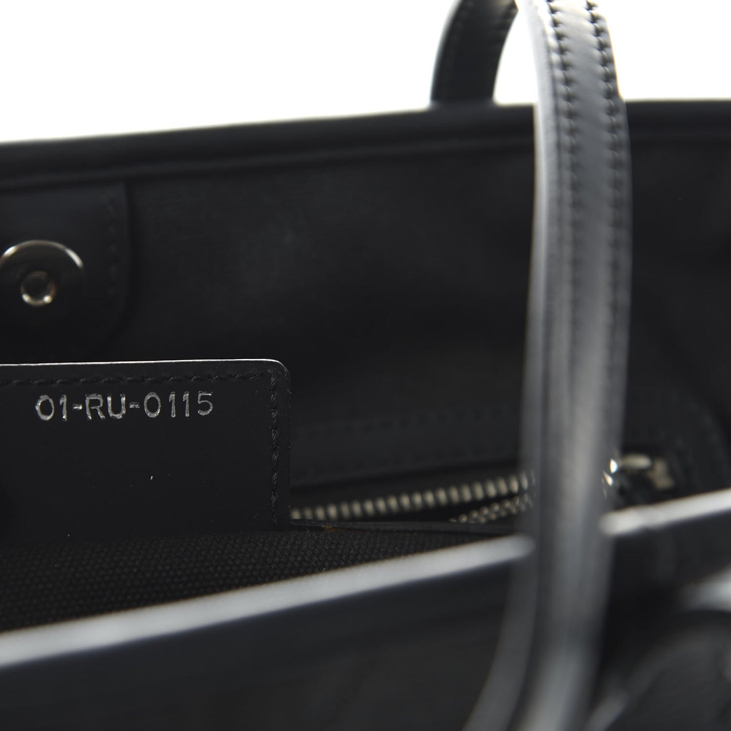 Coated Canvas Cannage Black