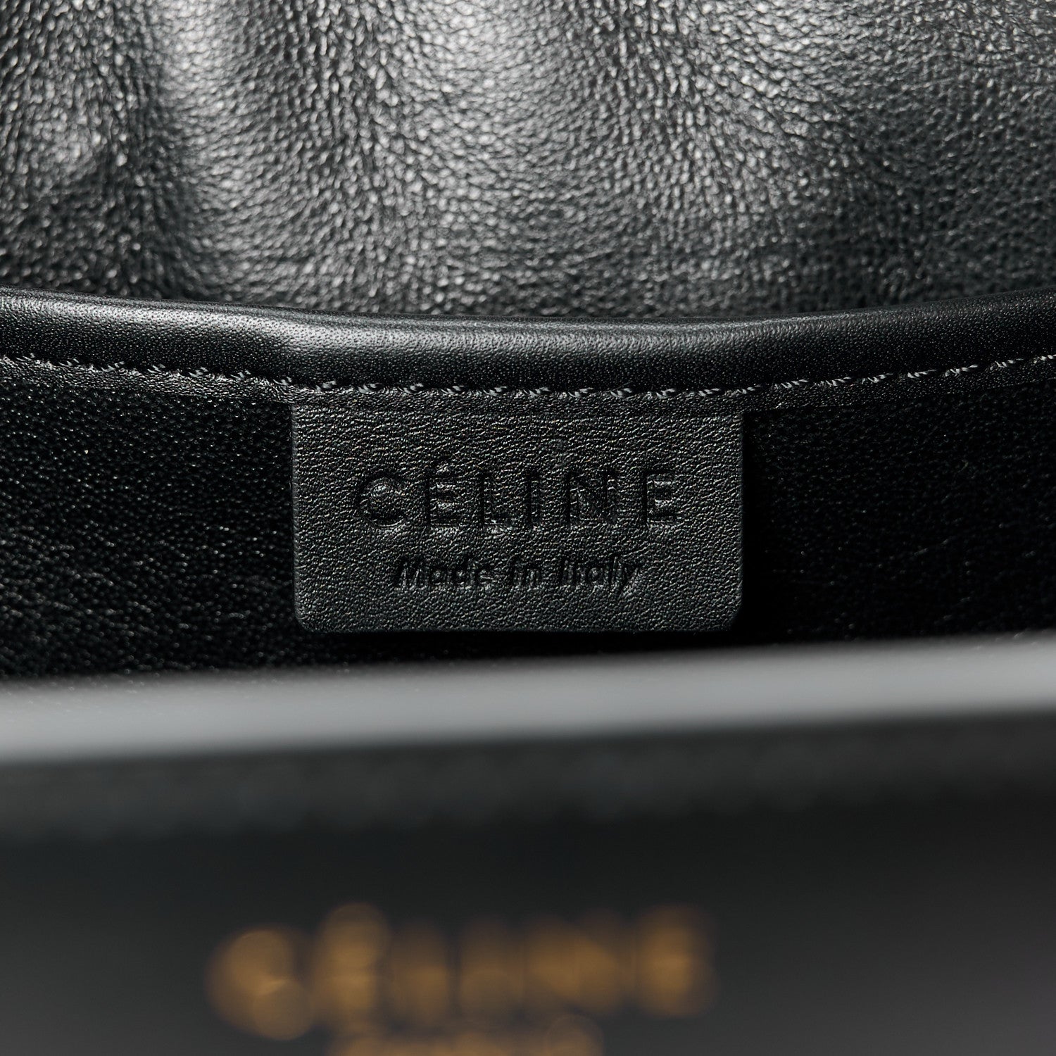 Celine Drummed Calfskin Nubuck Nano Tri-Color Luggage Milky Blue 6 of 10