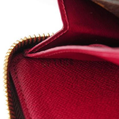 Louis Vuitton Monogram Clemence Wallet Fuchsia 7 of 8