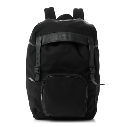Saint Laurent Canvas Moon Backpack Black 1 of 11