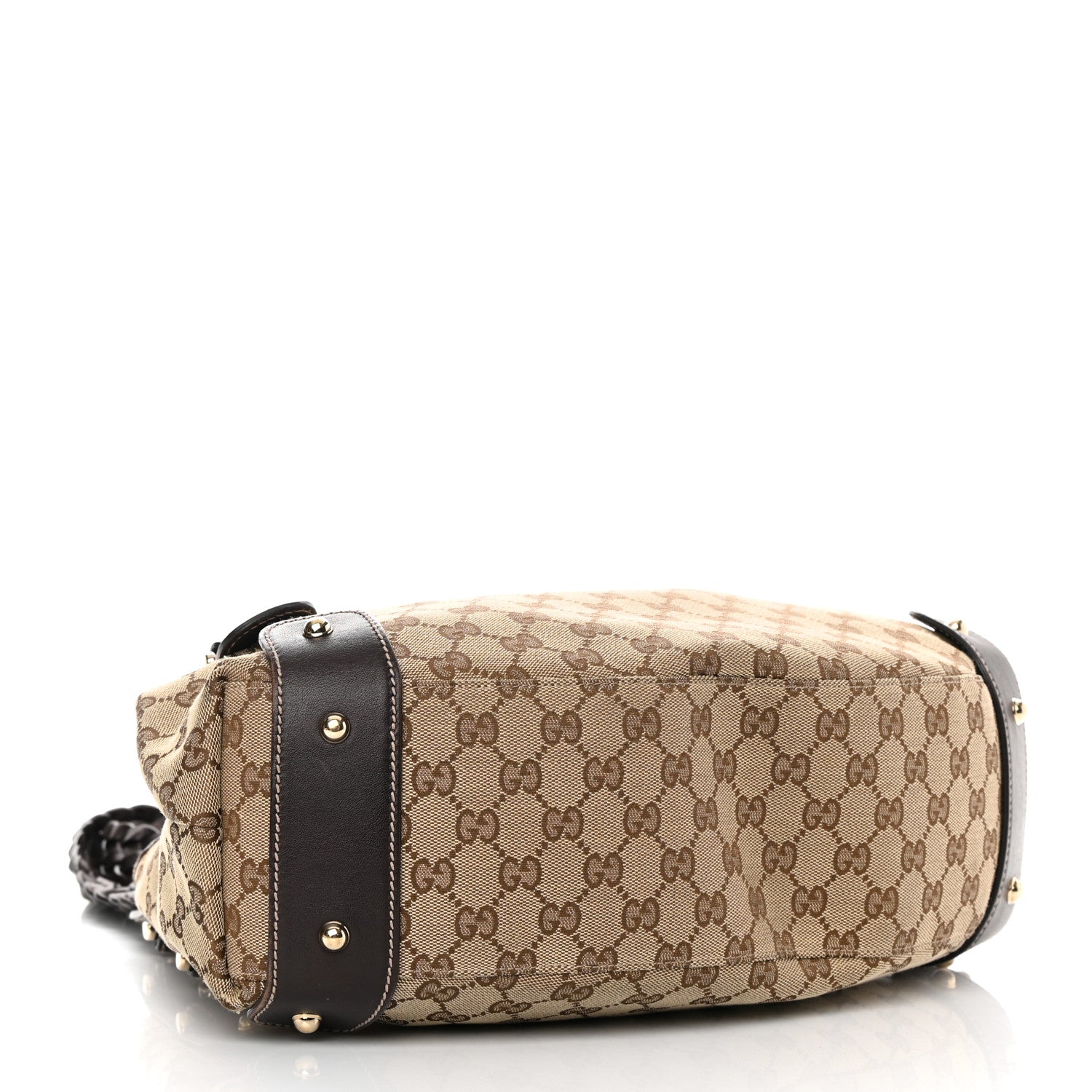 Gucci Monogram Small Pelham Shoulder Bag Dark Brown 4 of 14