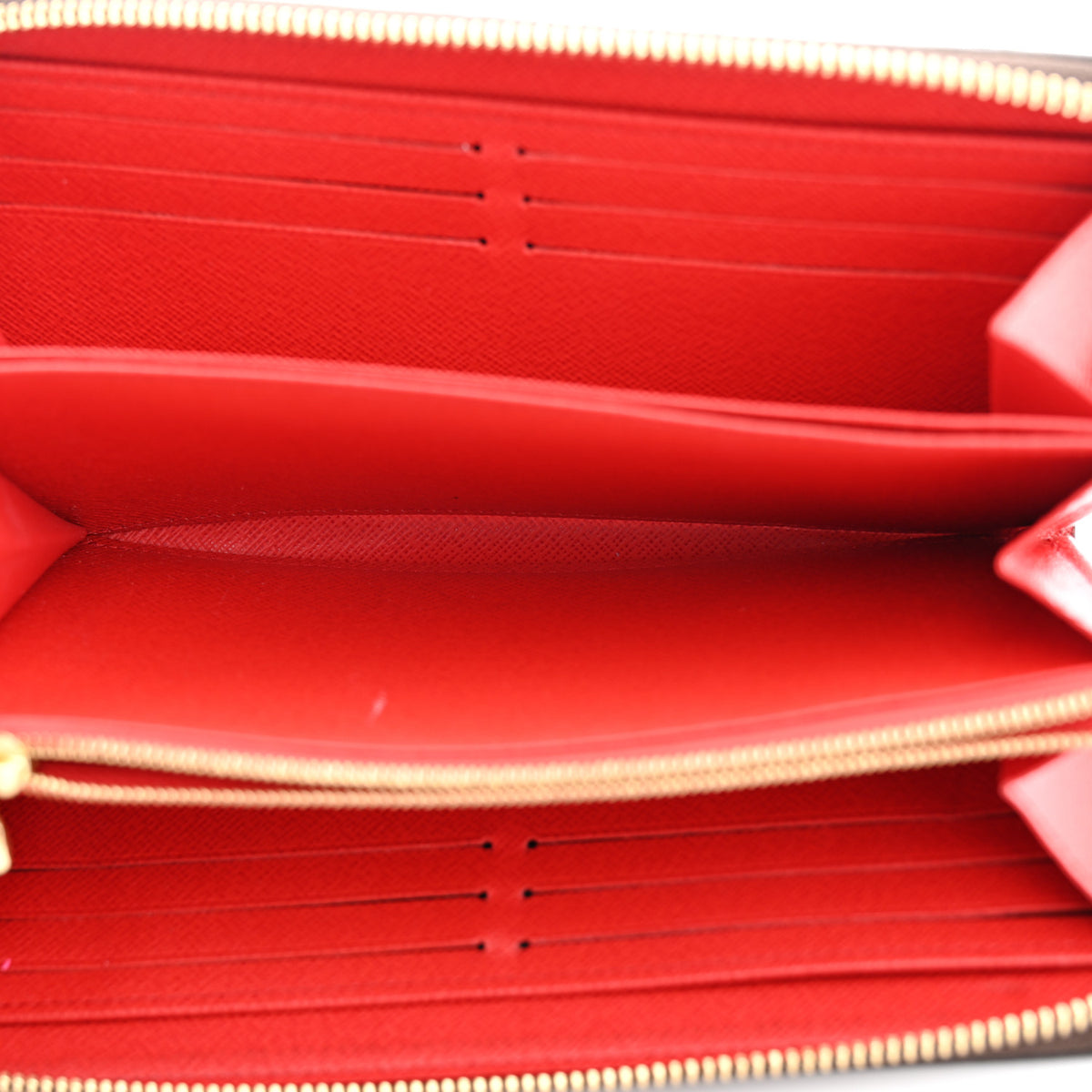 Monogram Zippy Wallet Coquelicot