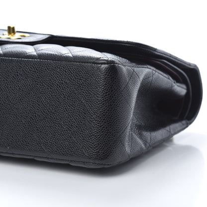 Chanel Caviar Quilted Jumbo Double Flap Black 10 of 10
