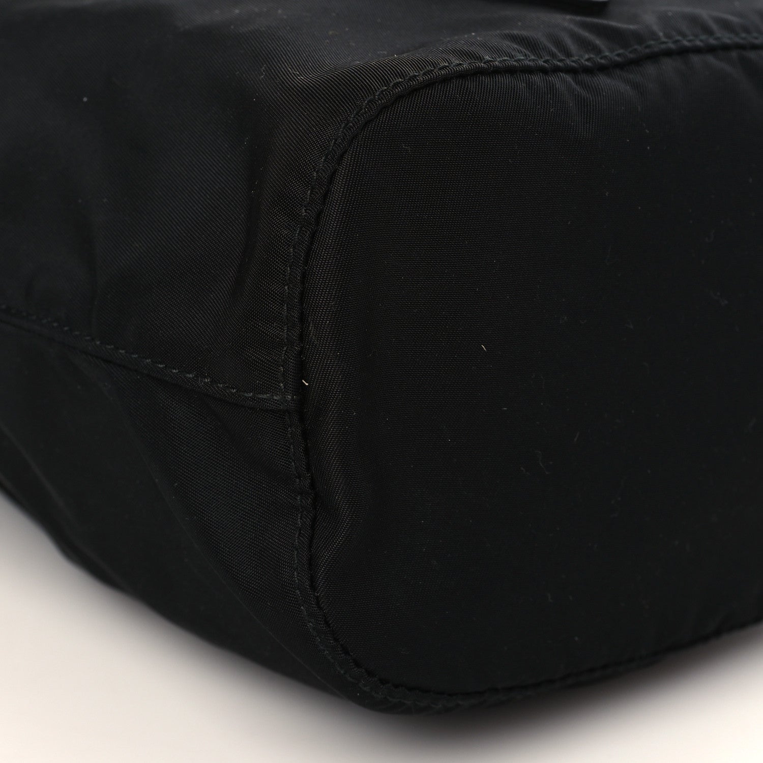 Prada Nylon Vela Drawstring Pouch Black 9 of 10