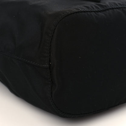 Prada Nylon Vela Drawstring Pouch Black 9 of 10