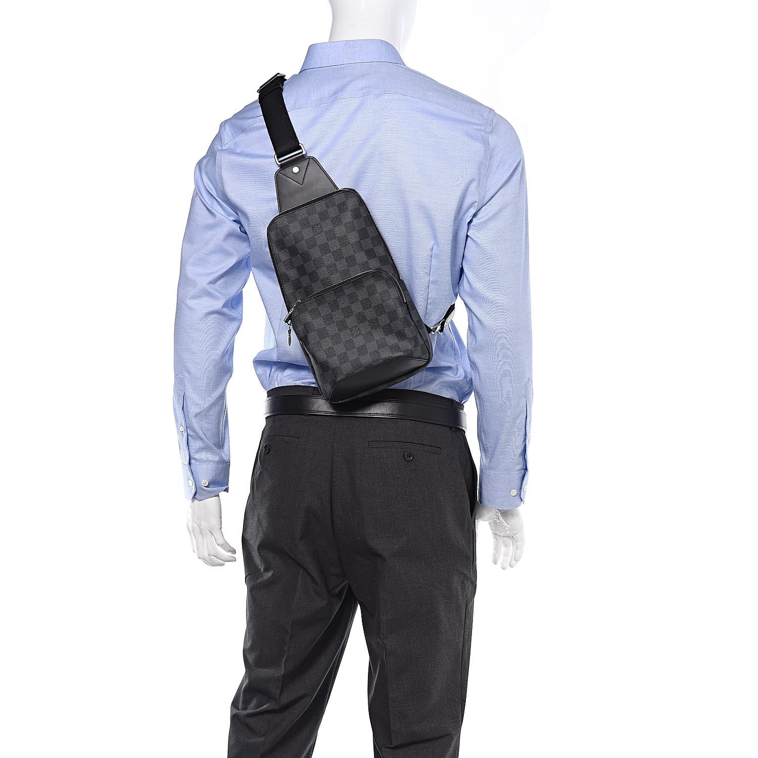 Louis Vuitton Damier Graphite Avenue Sling Backpack 2 of 11