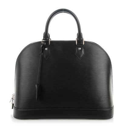 Louis Vuitton Epi Alma MM Black 1 of 8