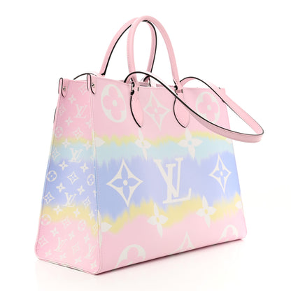 Louis Vuitton Monogram Escale Onthego GM Pastel 3 of 11