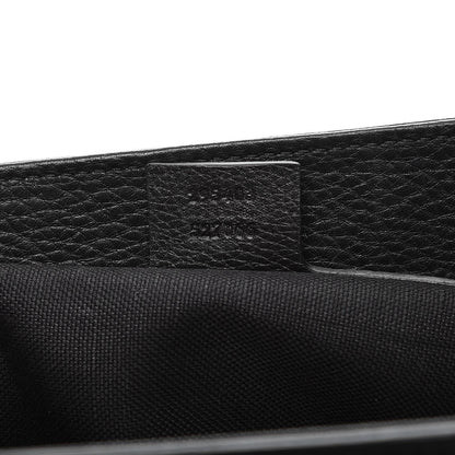 Gucci Cellarius Calfskin Large Emily Chain Shoulder Bag Black 7 of 11