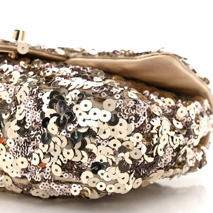 Chanel Sequin Lambskin Mini Flap Gold 10 of 10