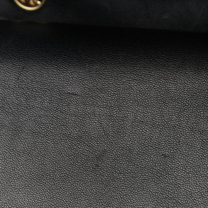 Chanel Lambskin Quilted Jumbo Double Flap Black 11 of 19