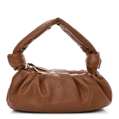 Miu Miu Nappa Shoulder Bag Cognac 1 of 10