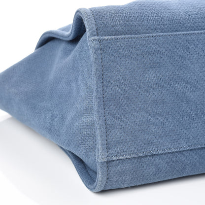 Chanel Canvas Large Deauville Tote Blue 9 of 10