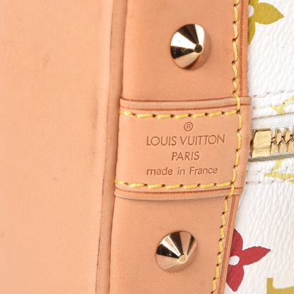 Louis Vuitton Monogram Multicolor Alma White 6 of 9