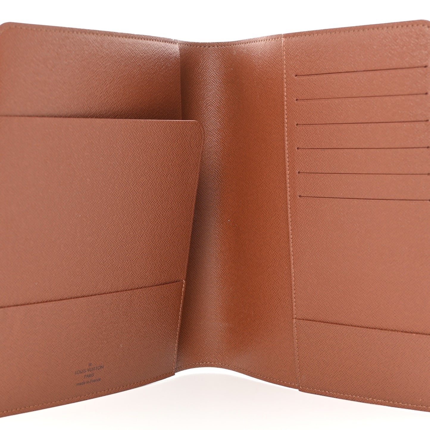 Monogram Desk Agenda Cover