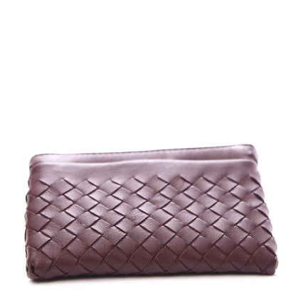 Bottega Veneta Nappa Intrecciato Key Holder Aubergine 3 of 10