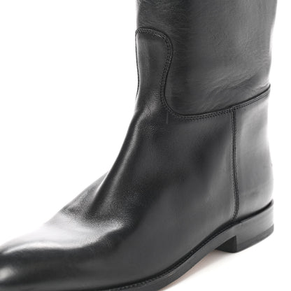 Hermes Box Kelly Jumping Boots 37 Black 14 of 23