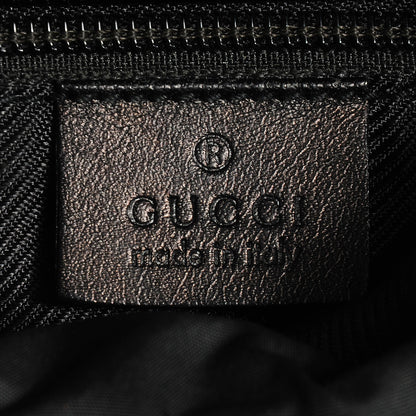 Gucci Monogram Flap Backpack Black 7 of 9