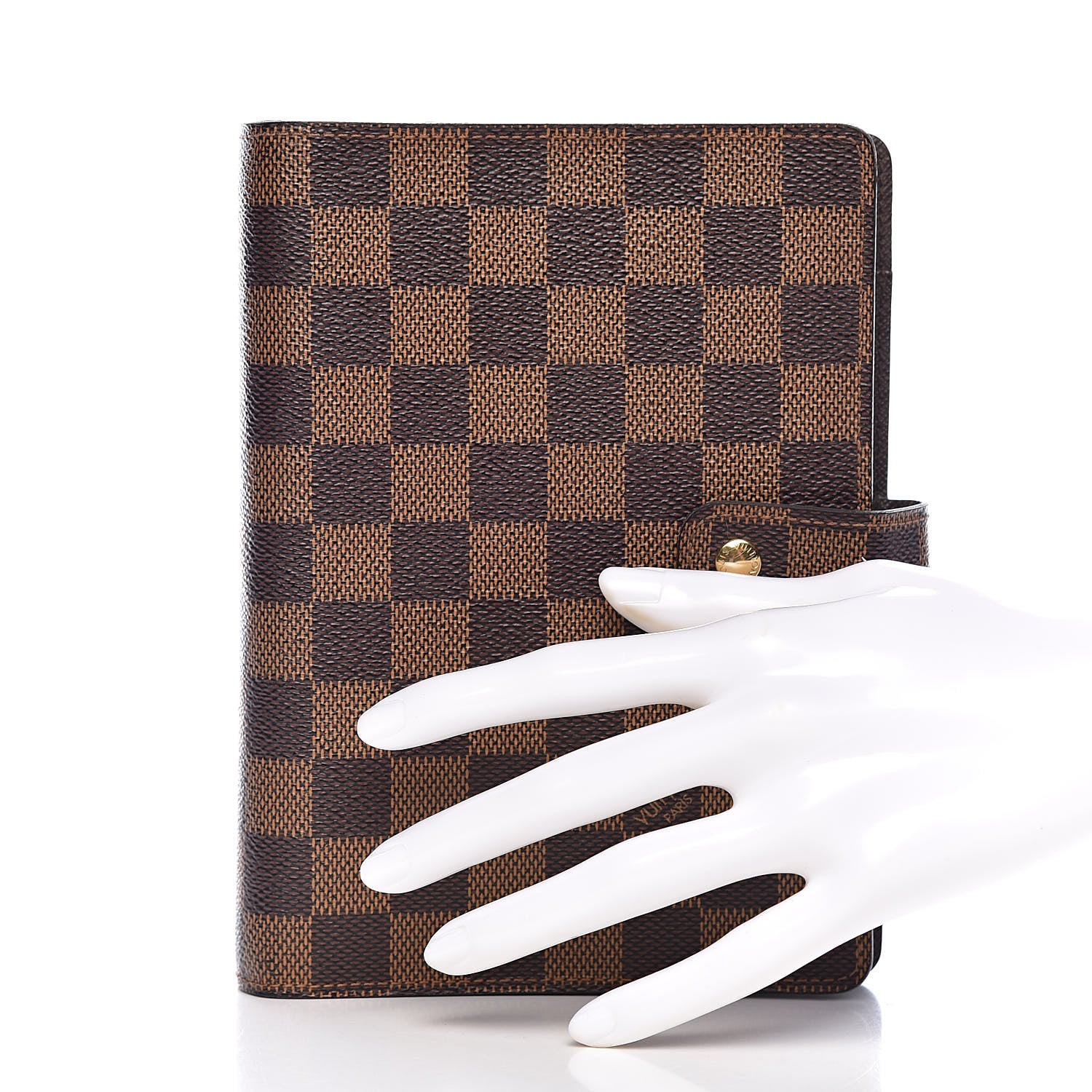 Louis Vuitton Damier Ebene Medium Ring Agenda Cover 2 of 6