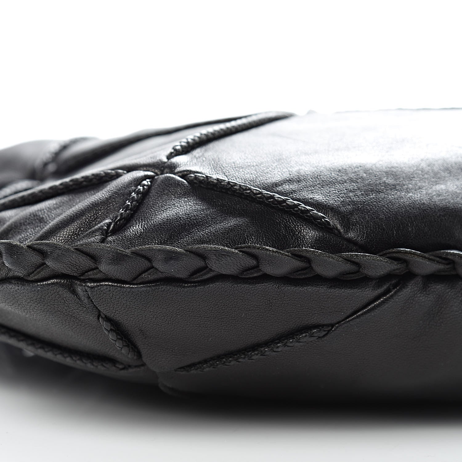 Bottega Veneta Nappa Quilted Medium Veneta Hobo Black 10 of 11
