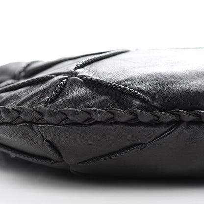 Bottega Veneta Nappa Quilted Medium Veneta Hobo Black 10 of 11