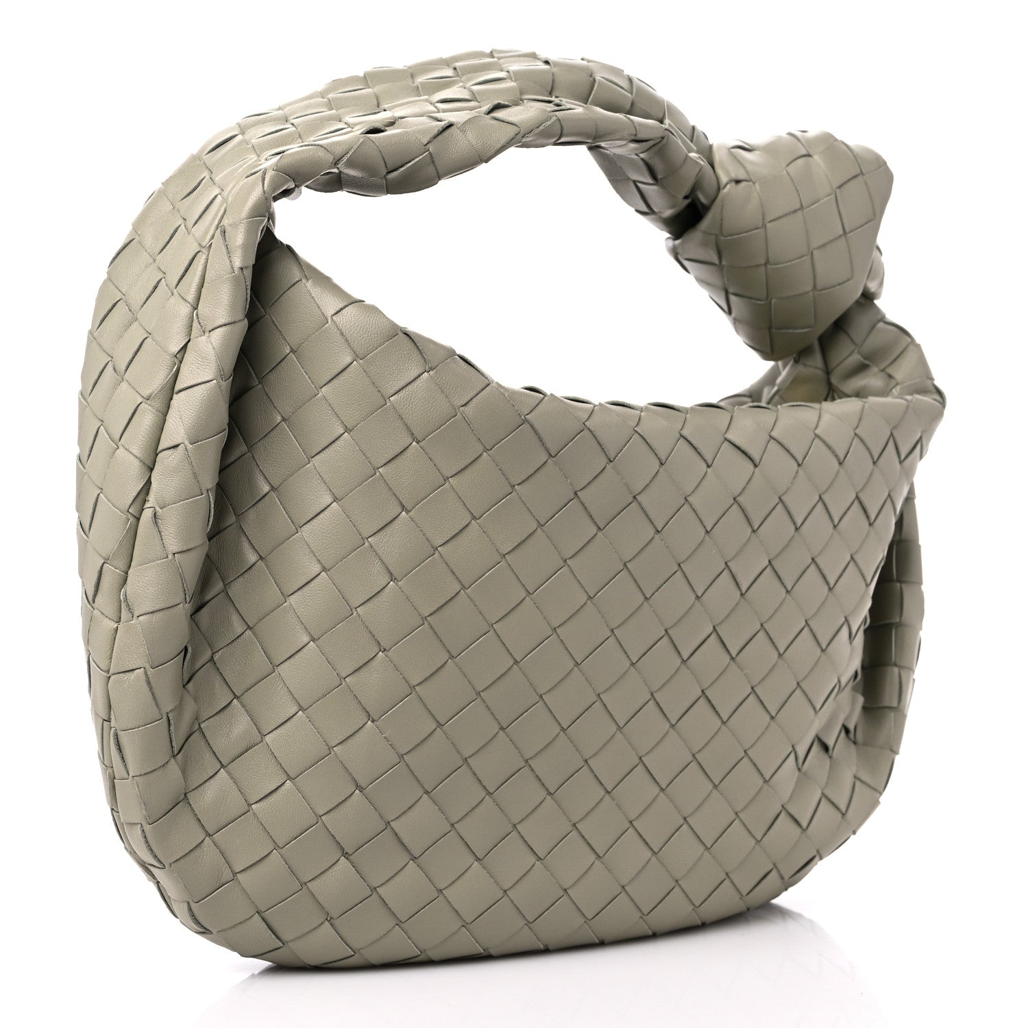 Bottega Veneta Nappa Intrecciato Teen Jodie Hobo Travertine 3 of 9