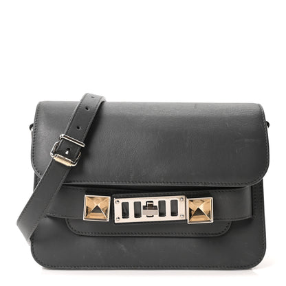 Proenza Schouler Calfskin Mini PS11 Classic Shoulder Bag Heather Grey 1 of 10