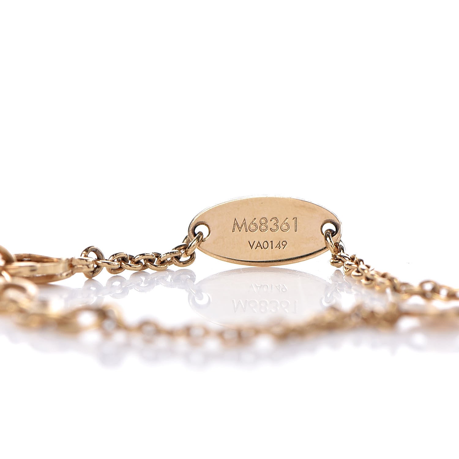 Louis Vuitton Essential V Perle Bracelet Gold 4 of 5