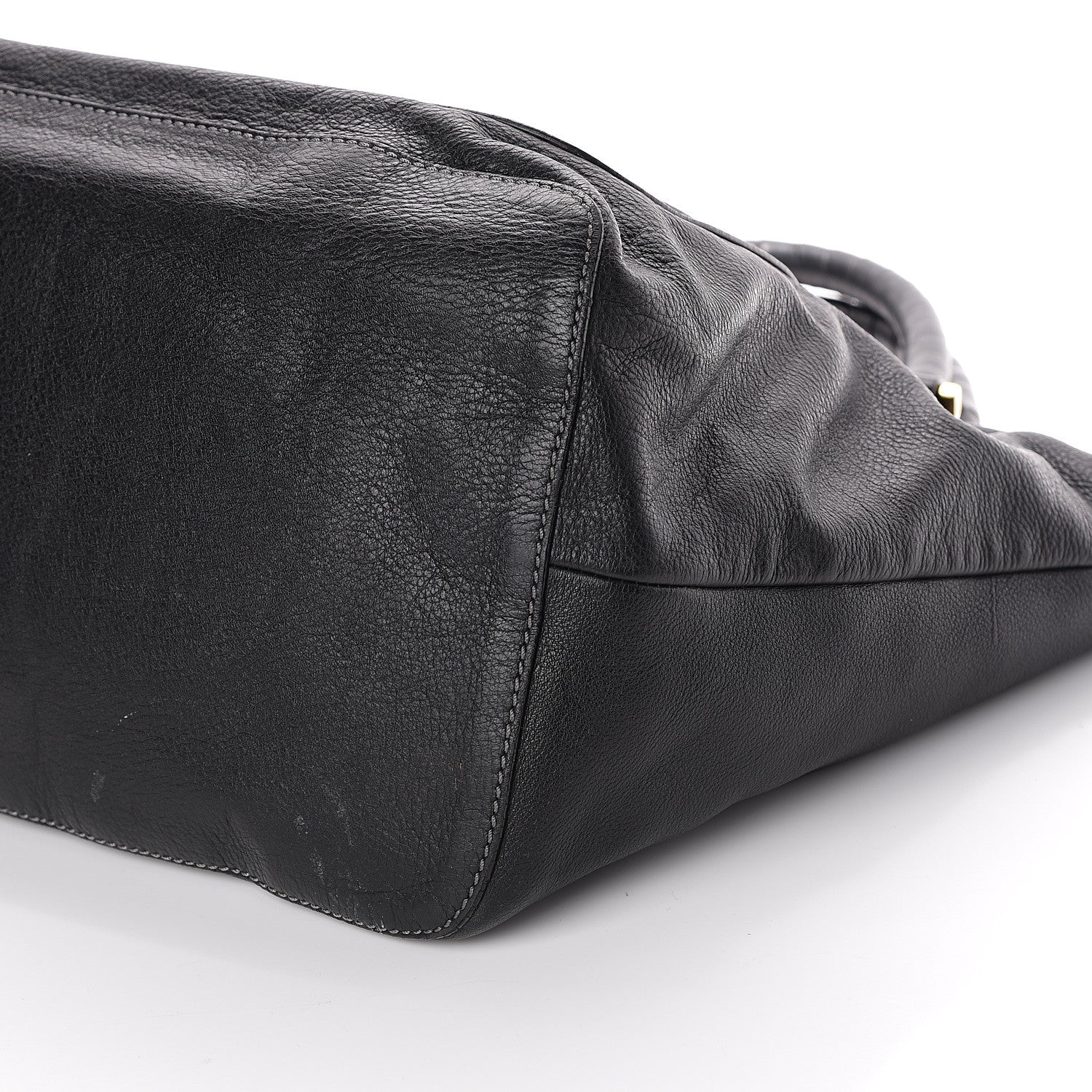 Chloe Calfskin Large New Marcie Tote Black 8 of 8