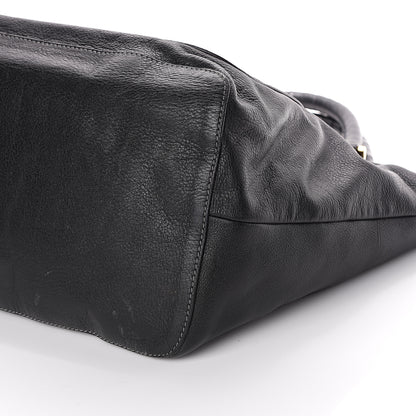 Chloe Calfskin Large New Marcie Tote Black 8 of 8