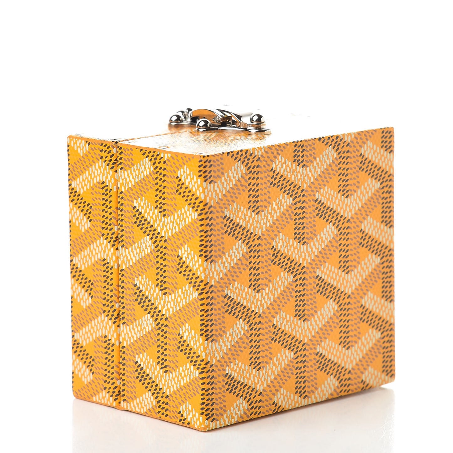 Goyardine Regence Mini Trunk Yellow