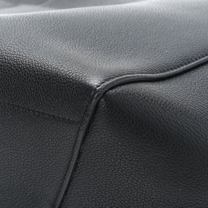 Celine Soft Grained Calfskin Sangle Bucket Bag Black 8 of 10