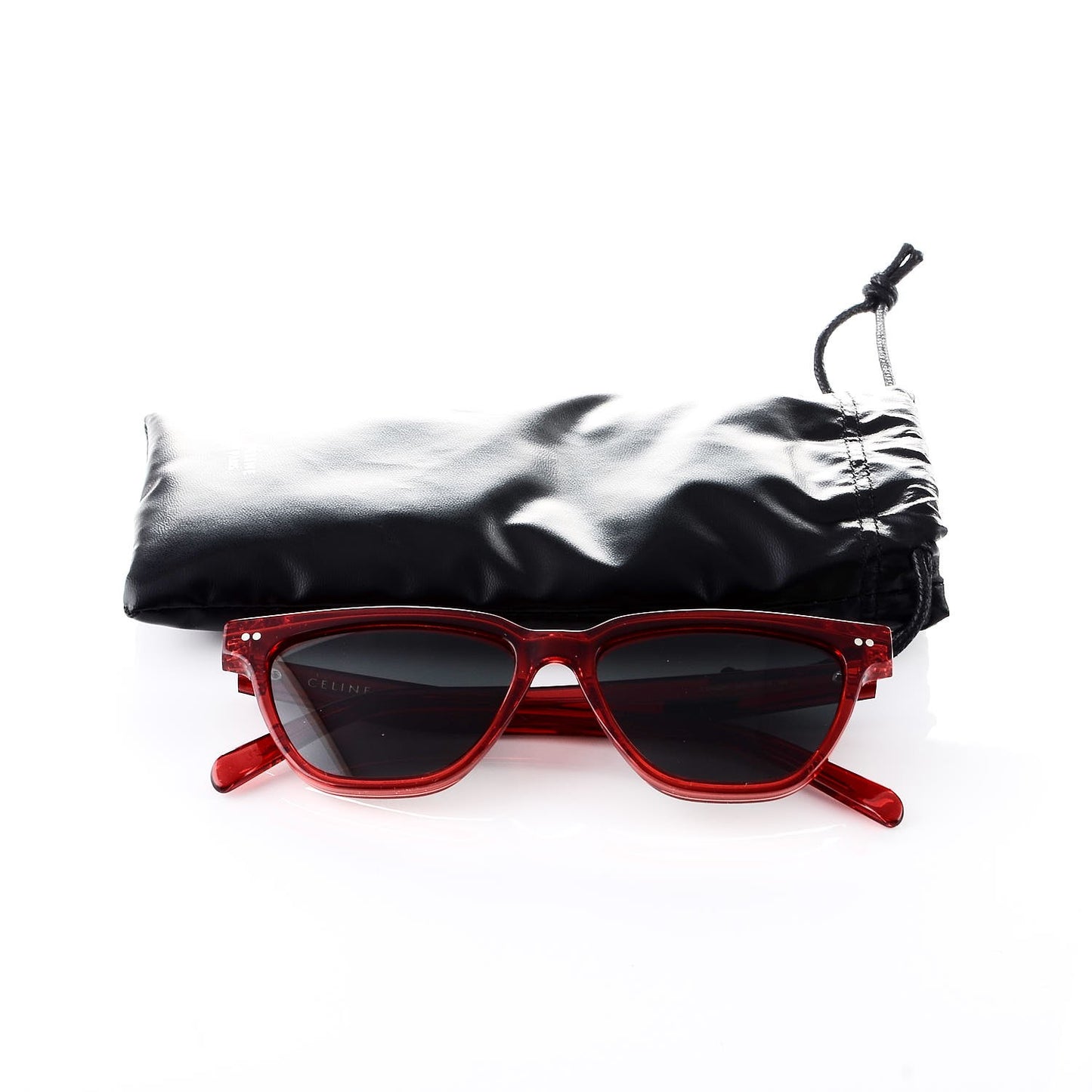 Acetate Cat Eye Sunglasses CL40023I Red