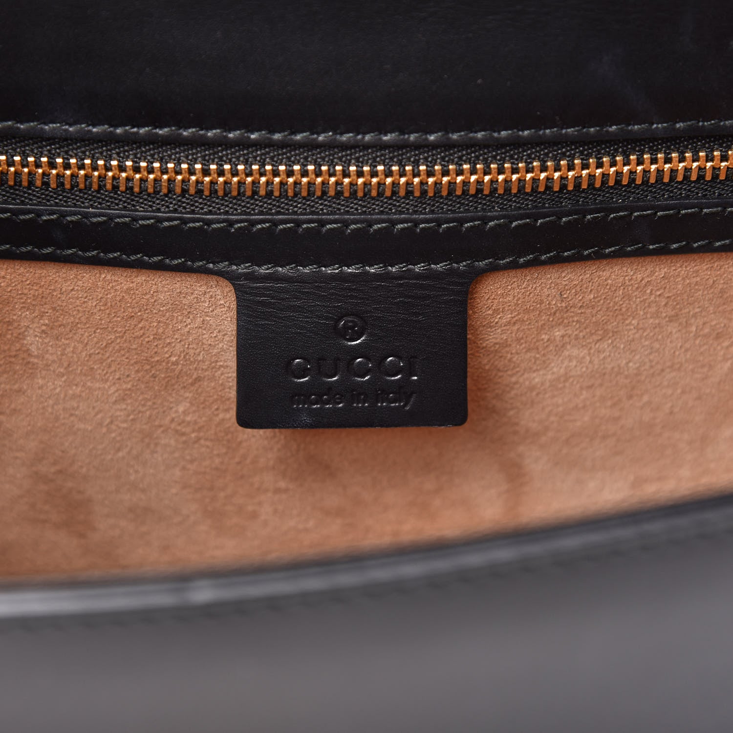 Gucci Calfskin Small Sylvie Shoulder Bag Black 8 of 10
