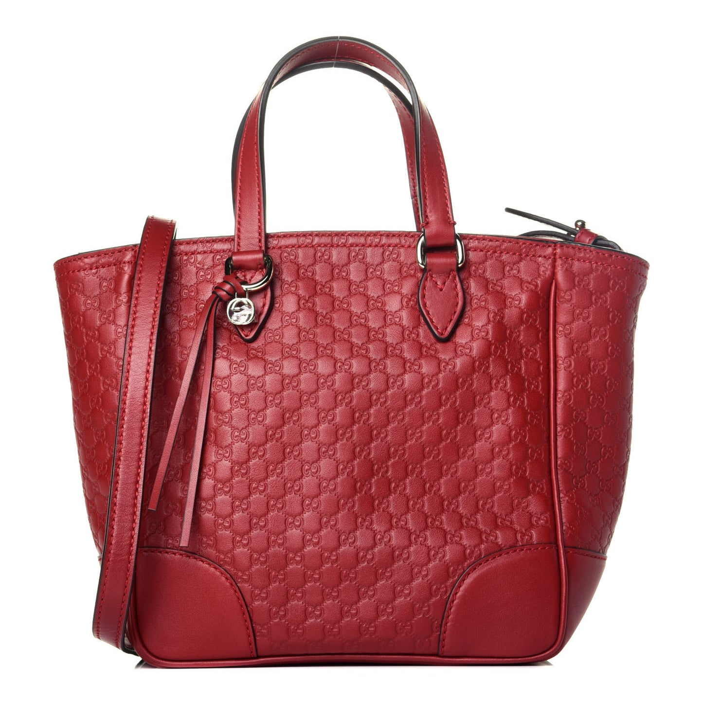 Microguccissima Small Bree Tote Red