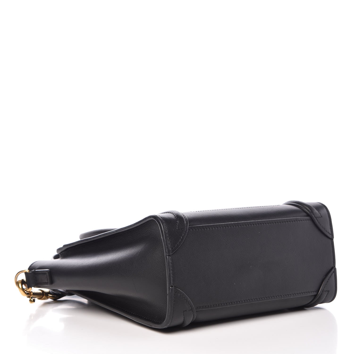 Celine Smooth Calfskin Nano Luggage Black 4 of 14