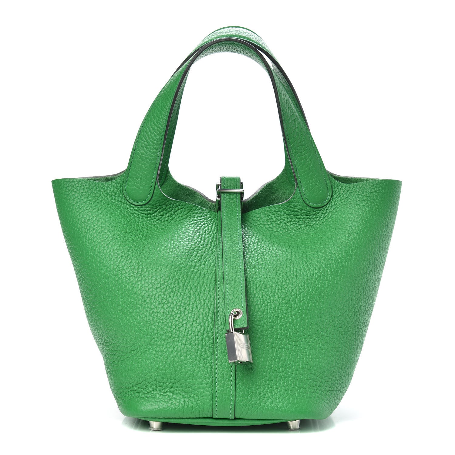 Hermes Taurillon Clemence Picotin Lock 18 PM Bambou 1 of 10