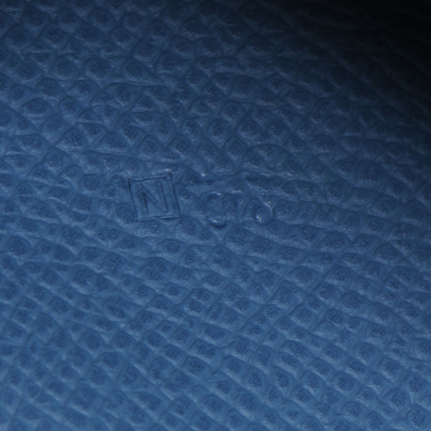 Hermes Epsom Bearn Wallet Blue Jean 8 of 8