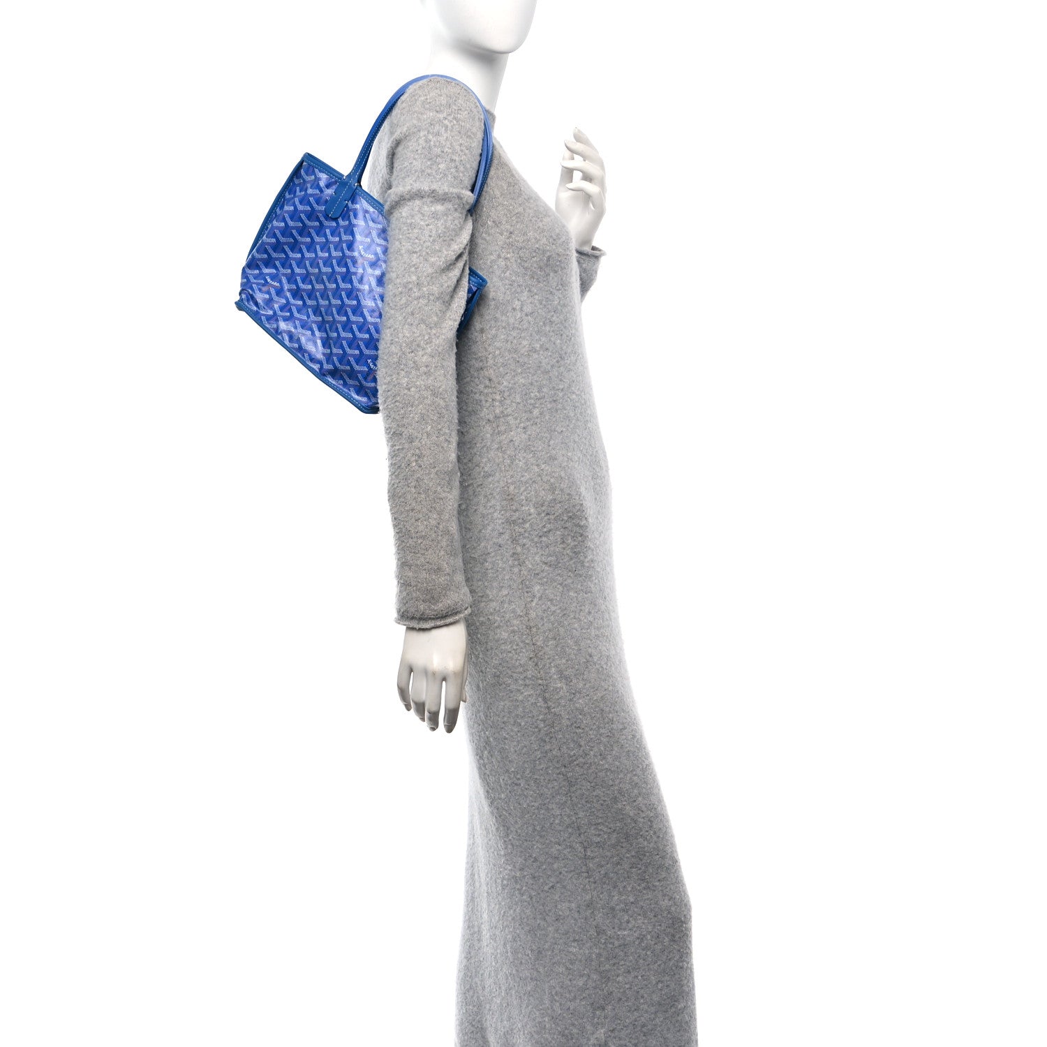 Goyard Goyardine Reversible Mini Anjou Sky Blue 2 of 17