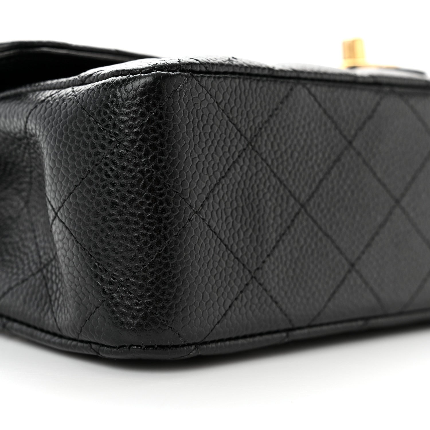 Chanel Caviar Quilted Medium Double Flap Black 9 of 10