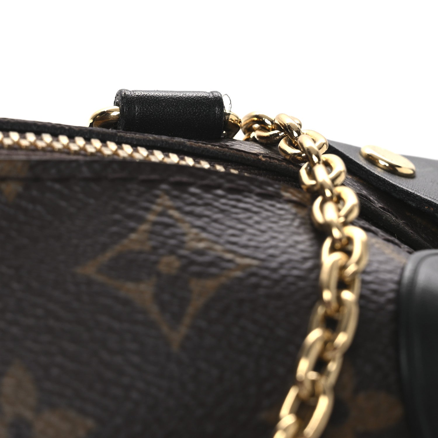 Louis Vuitton Monogram Petite Malle Souple Black 10 of 11