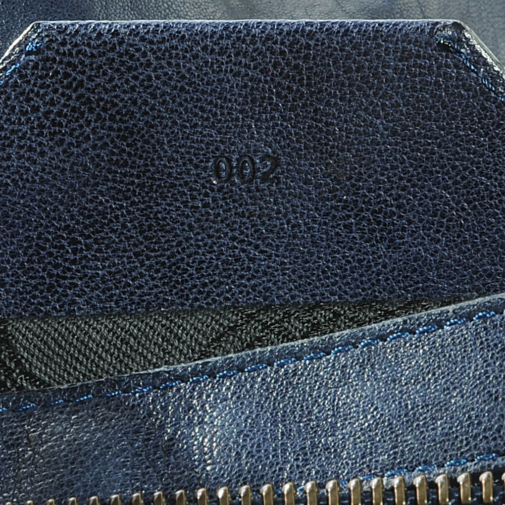 Lambskin PS1 Medium Satchel Marine