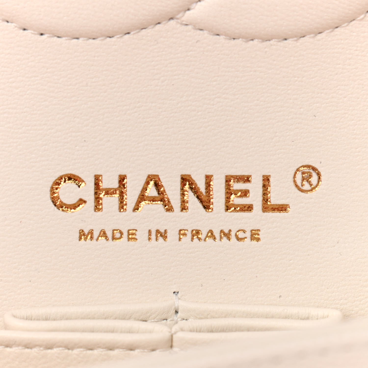 Chanel Caviar Quilted Medium Double Flap White 8 of 11