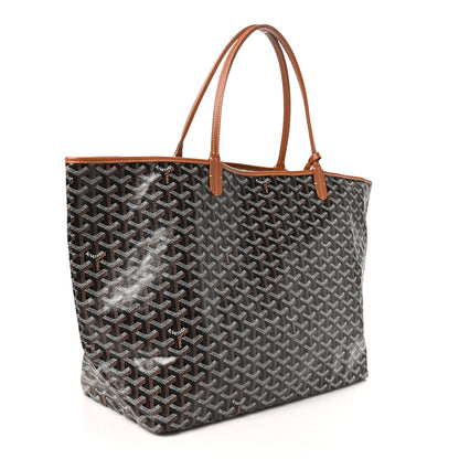 Goyard Goyardine Saint Louis GM Black Gold 4 of 11