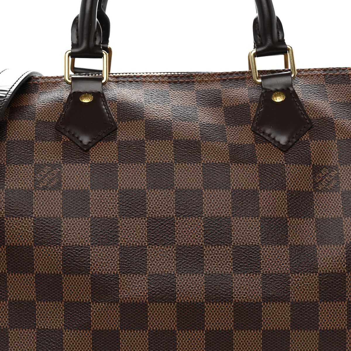 Louis Vuitton Damier Ebene Speedy Bandouliere 30 8 of 10