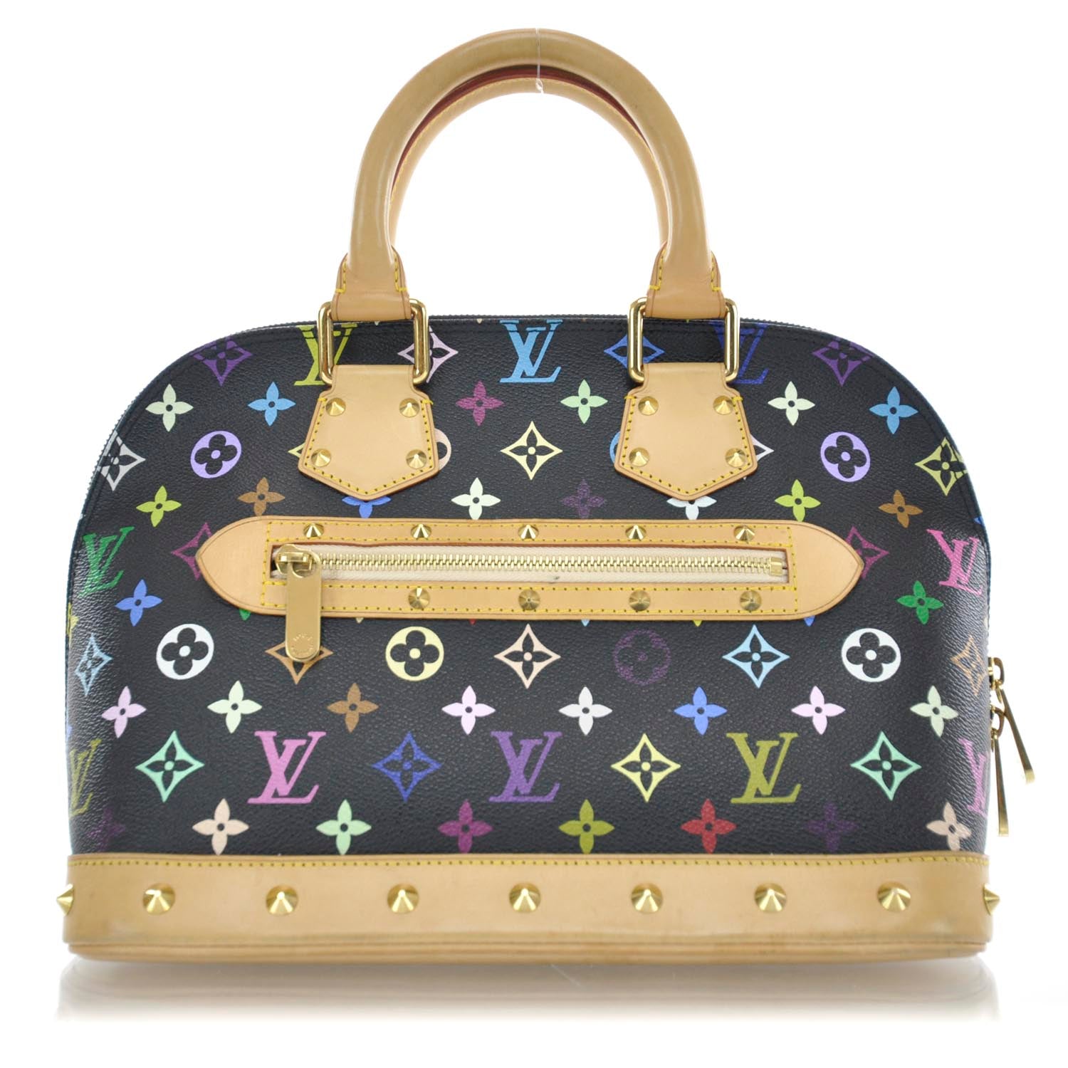 Louis Vuitton Monogram Multicolor Alma Black 1 of 9
