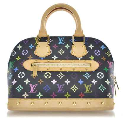 Louis Vuitton Monogram Multicolor Alma Black 1 of 9